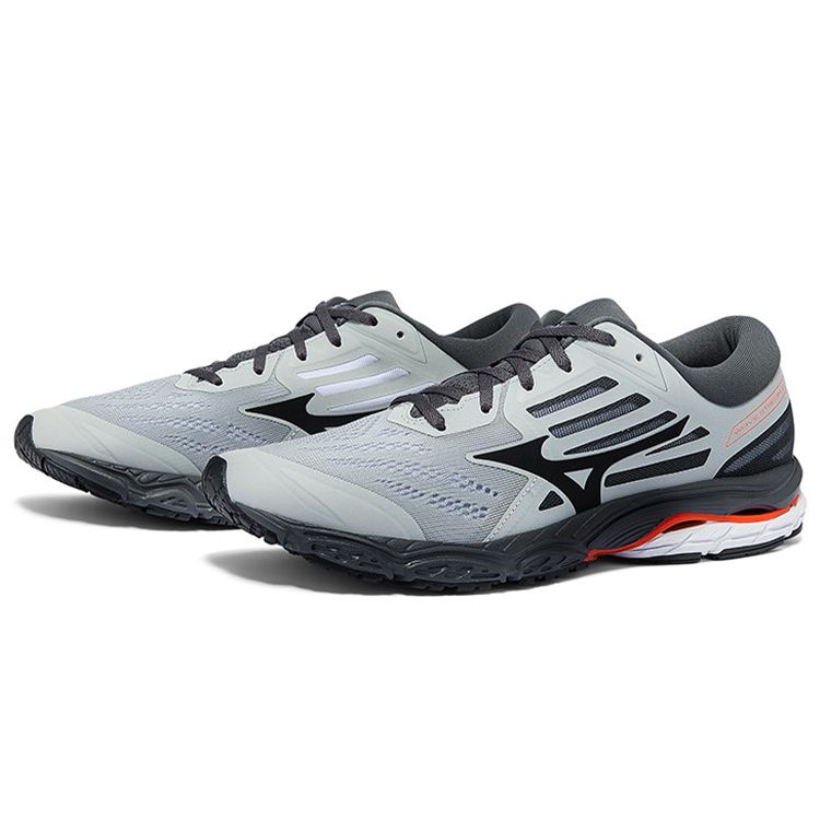 Mizuno Stream 2 Low Top Running Shoes Men Sneakers Gray J1GC211910