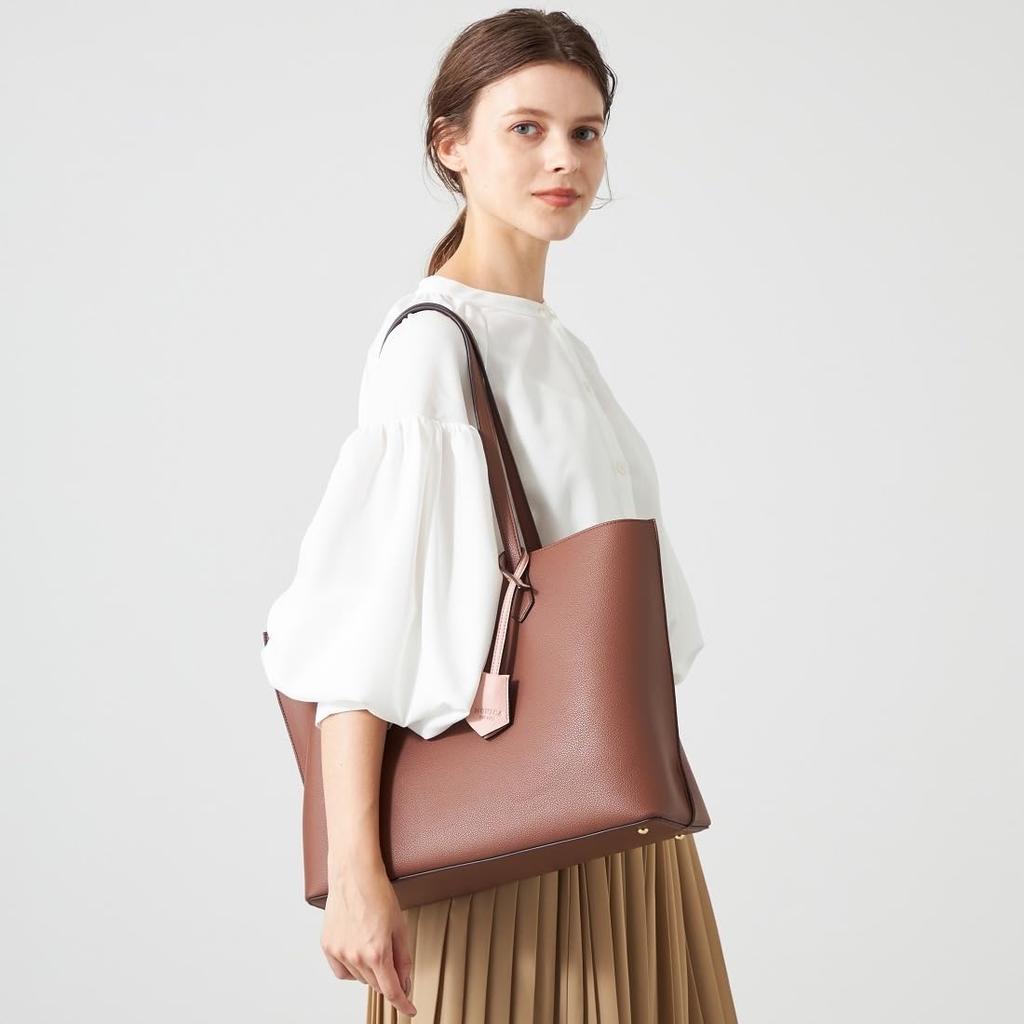Monica Zweifarbige A4-Tragetasche MONI1045 Schwarz (10)