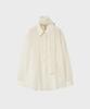 Noir For Woman Pale Scarf Loose Fit Shirt (Buttercream)