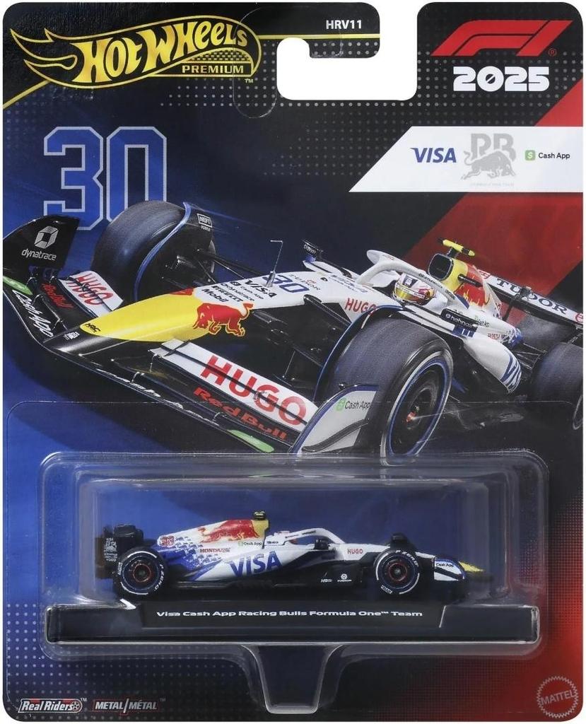 Hot Wheels Premium Formuła 1 Visa Cash