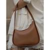 Leather handbag plus high-quality niche saddle bag temperament shoulder commuter small bag for women