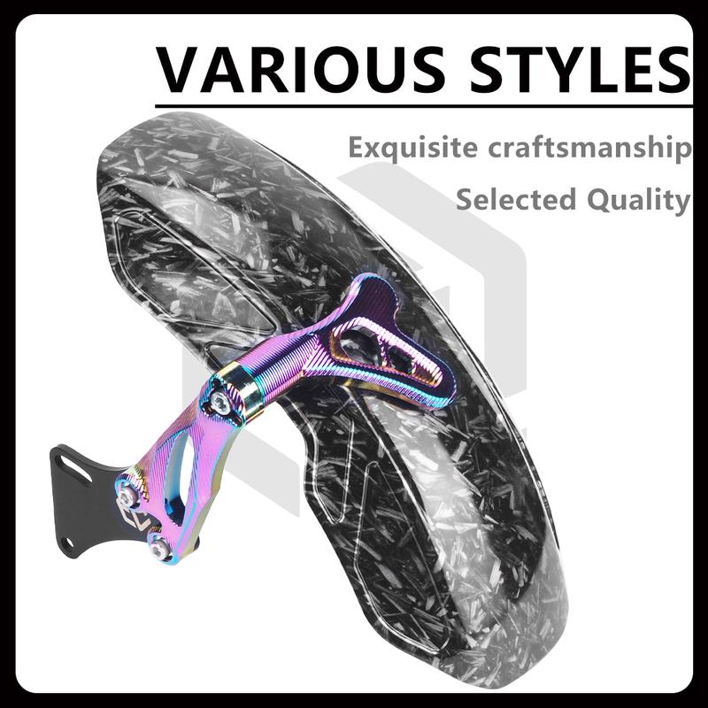 Motorcycle Rear Fender For SYM Husky ADV 125 150 200 /ADX 125 /ADXTG 150 /NAGA 155 Extended Mudguard with Aluminum Alloy Bracket