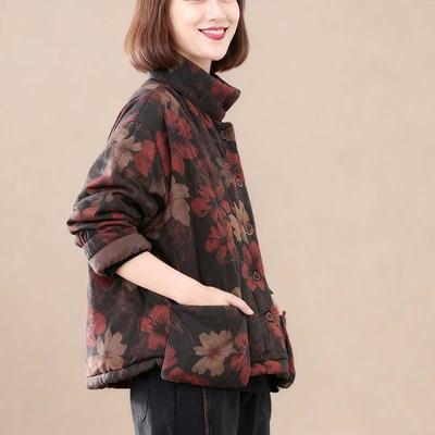 Coat for Women Thickened Autumn Winter Windbreaker Oversize Waterproof Casual Jacket