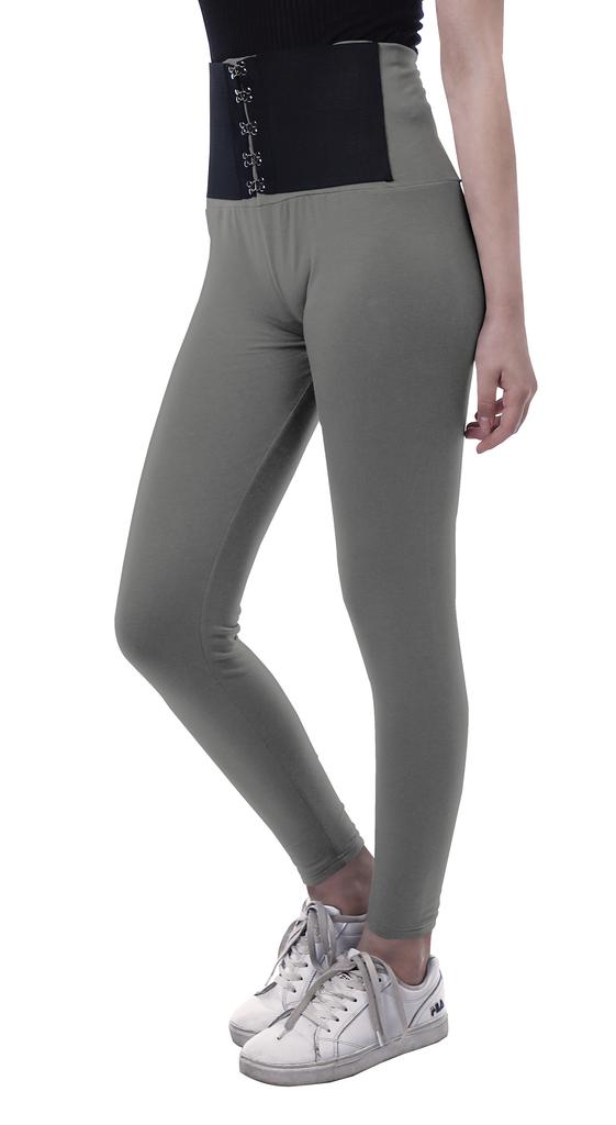 Moomaya High Waisted Yoga Pants For Women Corset Style Trendy Workout