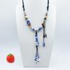 Accessories, Jewelry, Woven Beaded Sweater Chain, Ceramic Necklace, Female Niche Feeling Does Not Fade