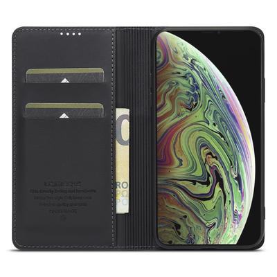 LC.IMEEKE L1 Series for iPhone XS/X Case PU Leather Wallet Stand Protective Phone Cover