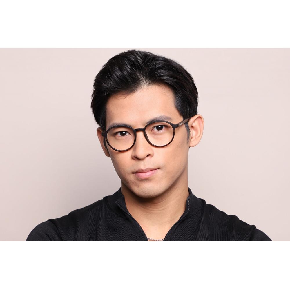 Full Rim Round Matte Tortoise Smartbuy Collection Camelo Trc 184a Fashion Unisex Eyeglasses