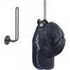 Wall-Mounted Metal Baseball Cap Storage Rack - L-Shaped Iron Wire Hat Holder