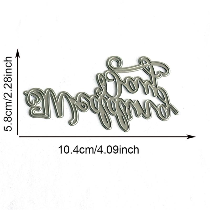 Wedding Themed Die Cut Stencils Heavy Duty Carbon Steel Cutting Dies Scrapbooking Embossing Paper Dies for Card Making