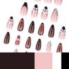 French Press-on Nail Tips: Red, Zebra Stripe, Flower, Tortoiseshell, Leopard Print Designs