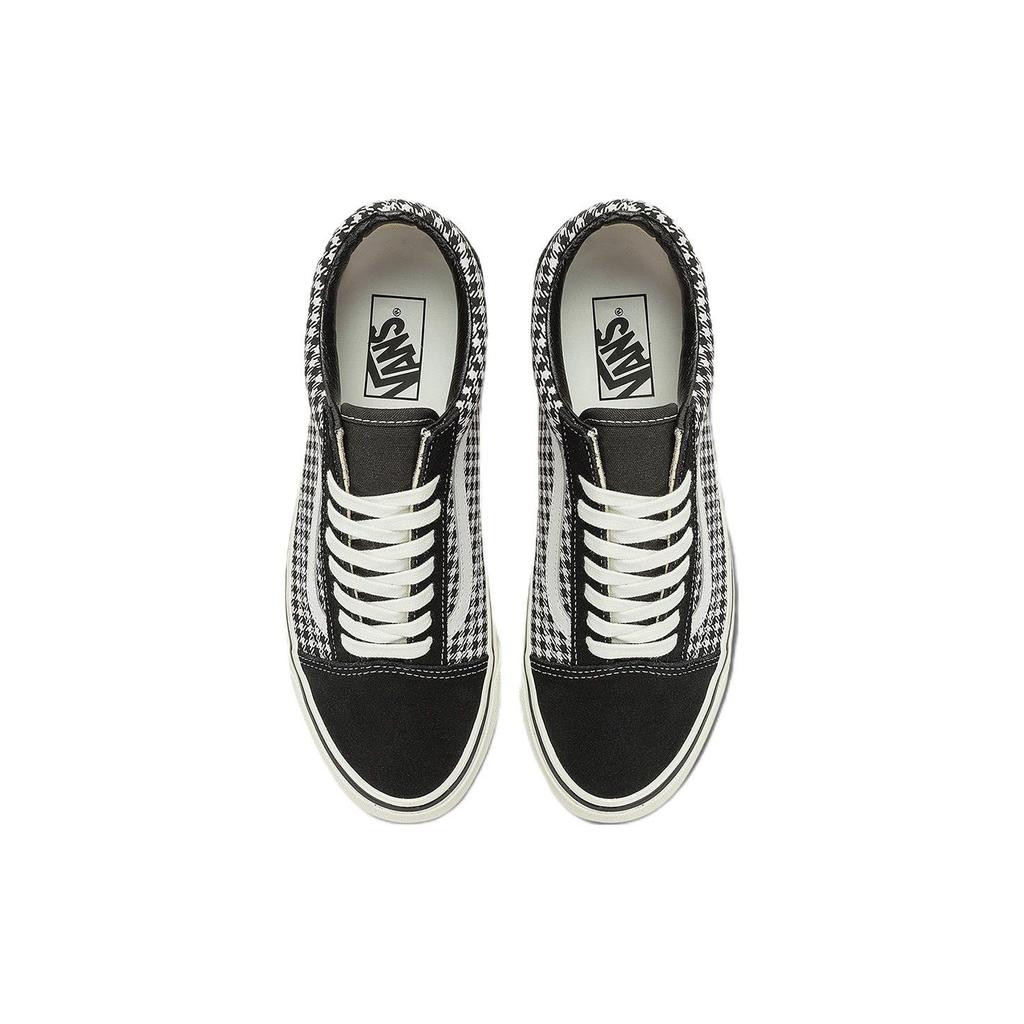 Vans Old Skool 36 DX Anaheim Factory - OG Houndstooth Unisex Sneakers Black White VN0A4BW3YER