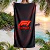 F1 Mode Strandtuch Tragbar Weich Schnelltrocknend Handtuch Für Schwimmen Camping Urlaub Nutzung
