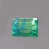 Certified Natural Bi-Color Parti Sapphire Emerald Cut 10+ Ct VVS Loose Gemstone