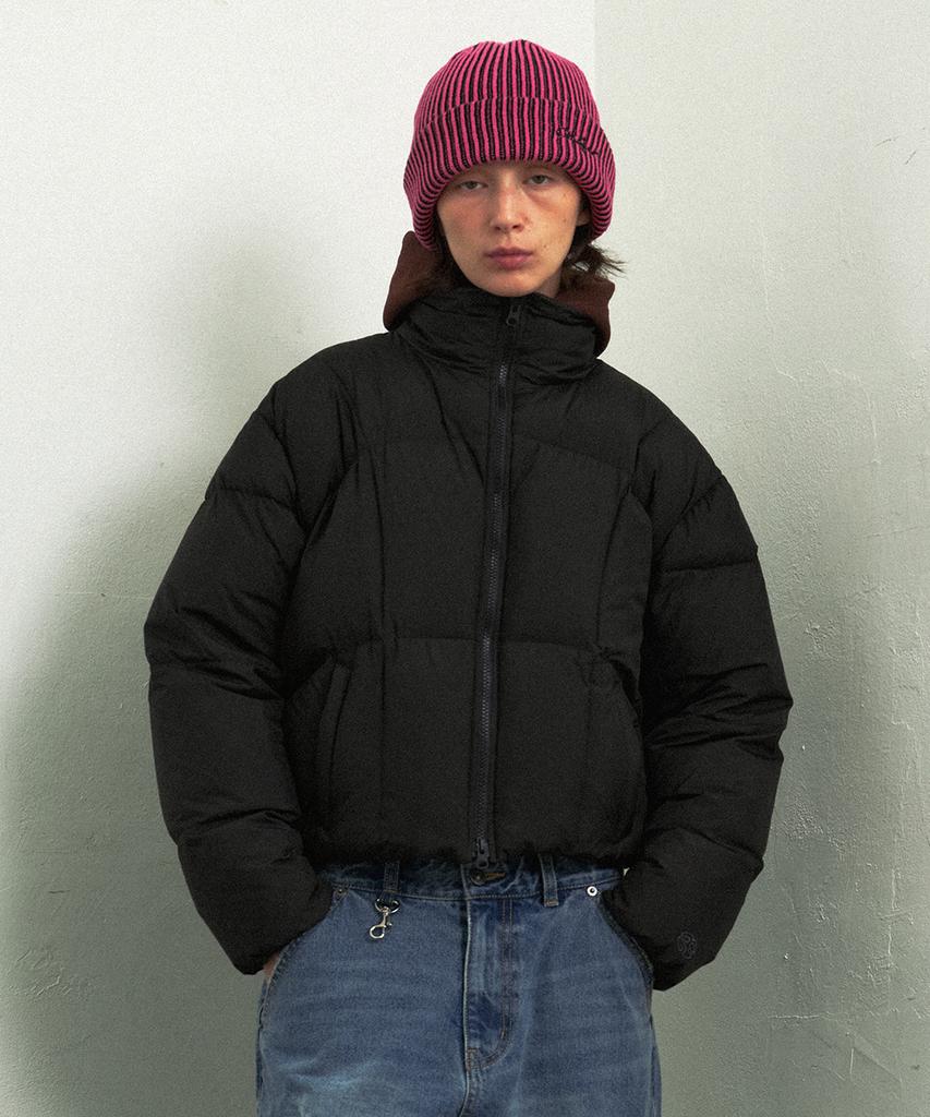 Mahagrid Curved Duckdown Parka Black(Mg2Ewmb901A)