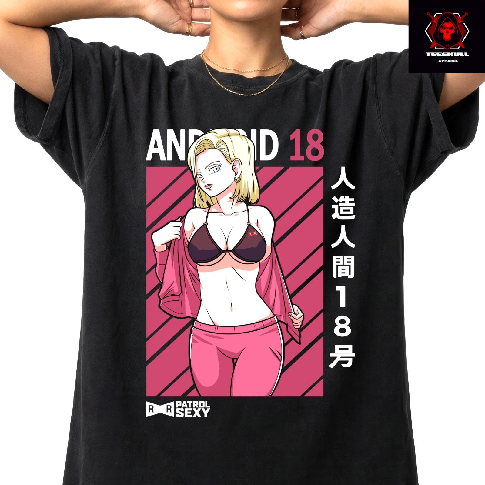Android 18 (Lazuli)  Dragon Ball Z  Anime Character Unisex Premium T-Shirt 4XL