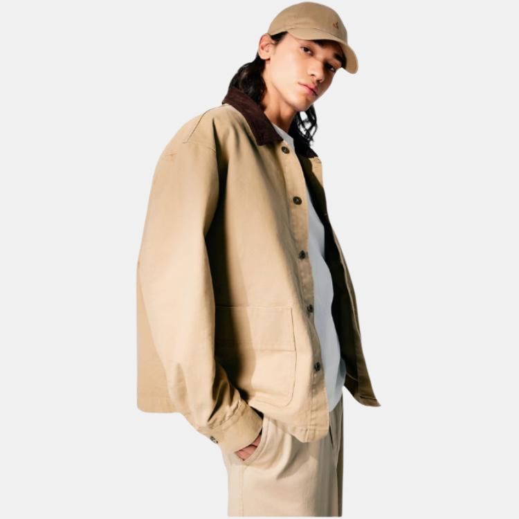 Gap Jackets Men's Khaki Lapel Moderate Other 723094