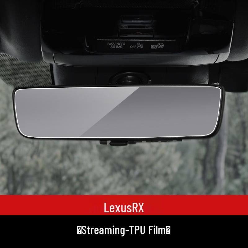 Fits 23 Lexus RX350h Models: Center Console Gear Shift & Navigation Display Tempered Film.
