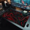 XXL Red Texture Mouse Pad Fashion Design Sakura Mousepad Computer Game Large Table Mat Rubber Anti-Slip Mechanical Keyboard Pads