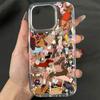 Acrylic Phone Case for iPhone 11 12 13 14 Pro 12 14 16 Pro Max for Samsung A16 A36 A56 S24 FE High-quality Painted Anti-fall Mobile Phone Case
