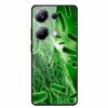 Glass Back Cover For Poco M6 Pro 4G Case M 6 M6Pro Hard Tempered Glass Case For Xiaomi Redmi Note 13 Pro Phone Case Soft Bumper