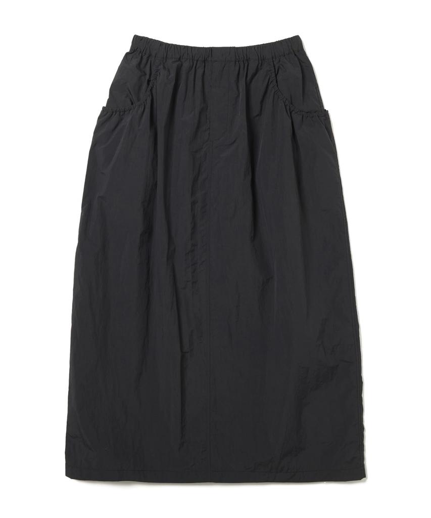 Snow Peak Nylon Tussah Utility Storage Skirt SK-25AW001 Women's Skirt Bottoms Black 2