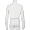 2024 Fall/Winter European & American Style Women's PU Leather Crop Jacket