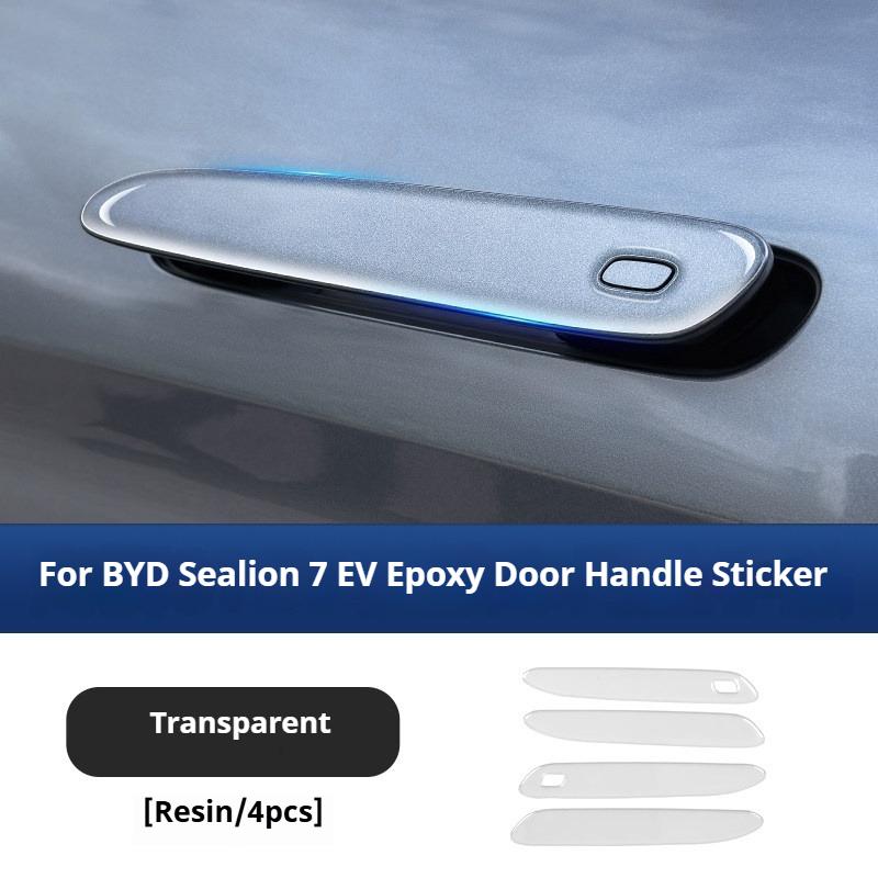 For BYD Sealion 7 EV Car Door Handle Anti Scratch Sticker Anti Scratch Strip for Rearview Mirror Transparent Protective Film