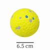1pc Teething Pet Toy DogToy Solid Toy Ball Interactive Light Popcorn Ball Dog Ball Light Chew Rubber Ball High Elastic Bite