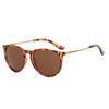 Adult Sunglasses Round Large Frame Ultra-light Classic Anti-slip Sun-resistant Clear Lens Anti-UV Women Men Unisex Sunglasses for Outdoor
