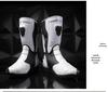 Unisex High-Top Off-Road Motorcycle Riding Boots with Rotary Buckle