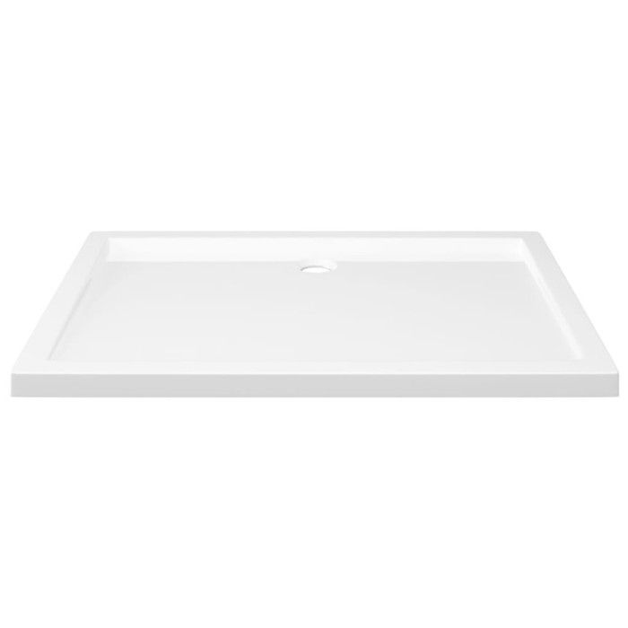 VidaXL Receveur de Douche Base de Douche Bac de Douche Salle de Bain Toilette Salle d’Eau Maison Intérieur Rectangulaire ABS 148909