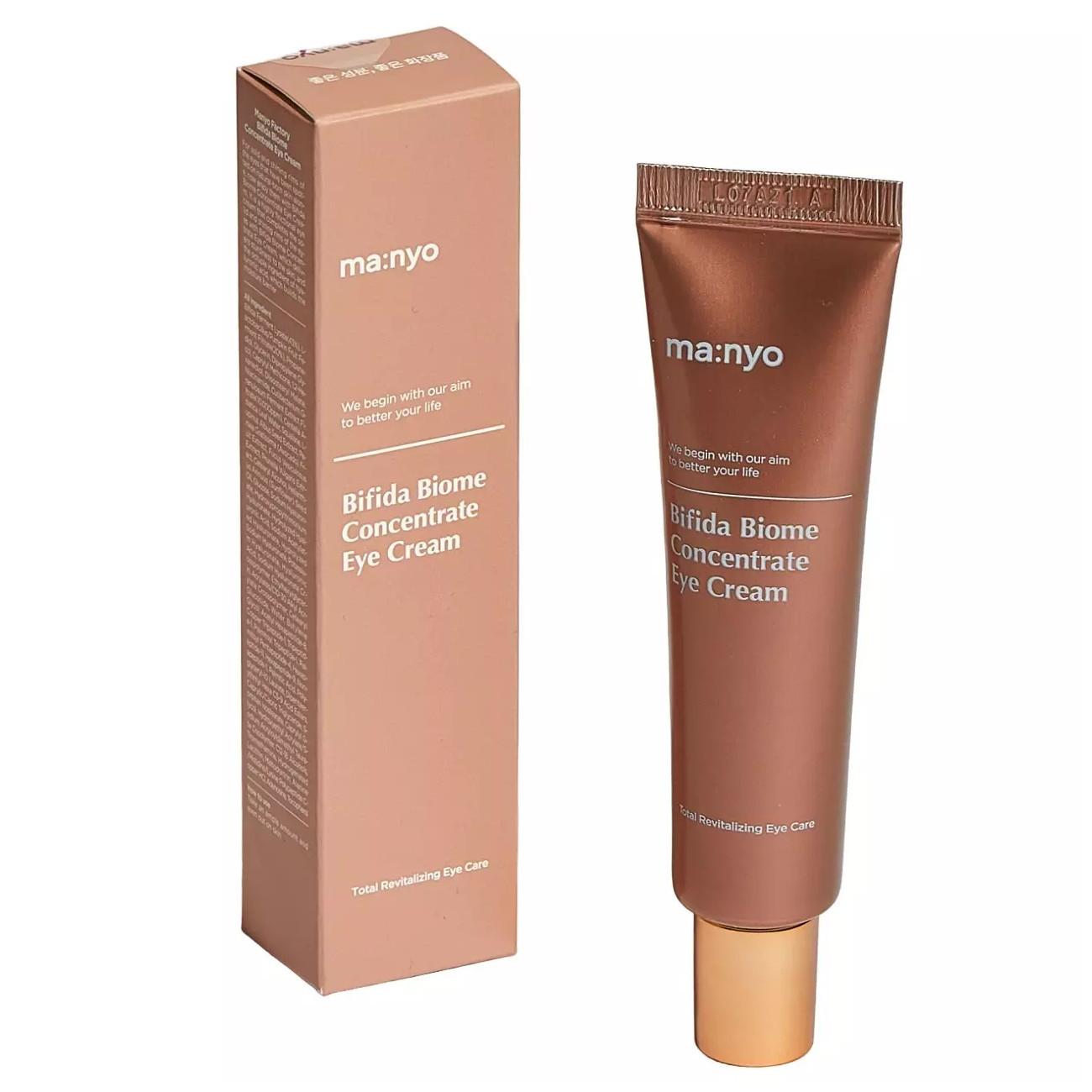 

MANYO FACTORY Bifida Biome Concentrate Eye Cream 30мл / Антивозрастной, Увлажняющий, Корейская косметика, K-beauty