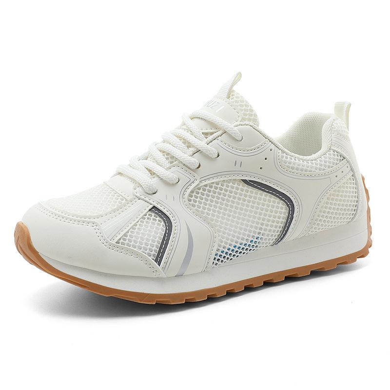 Pantofi Balerini din Plasă Forrest Gump pentru Femei Campus Versatil cu Talpă Groasă Pantofi Sport Casual