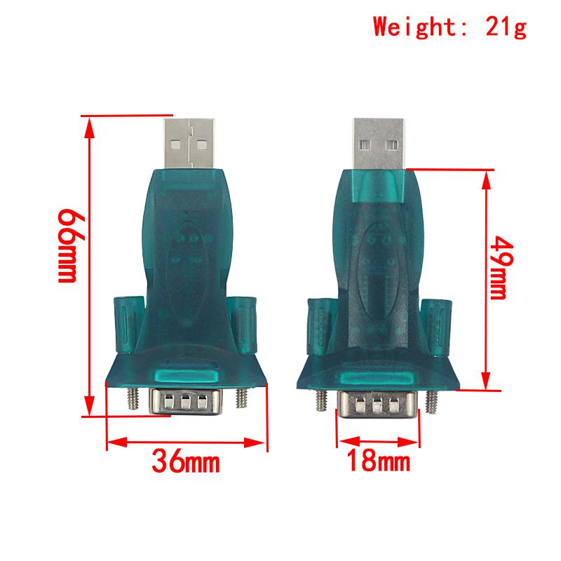 New New HL-340 USB to RS232 COM Port Serial PDA 9 pin DB9 Cable Adapter Support Windows7 64