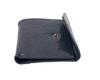 Cross-Border Japanese & Korean Men's Genuine Leather Bi-fold Wallet with Money Clip – Cowhide, Vegetable-Tanned, Vertical Design, Casual Buckle.