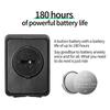 Replaceable Battery 180 Hours Ultra-Long Standby Wireless Bike Computer LCD Auto Backlight for Cycling Realtime Speed Track