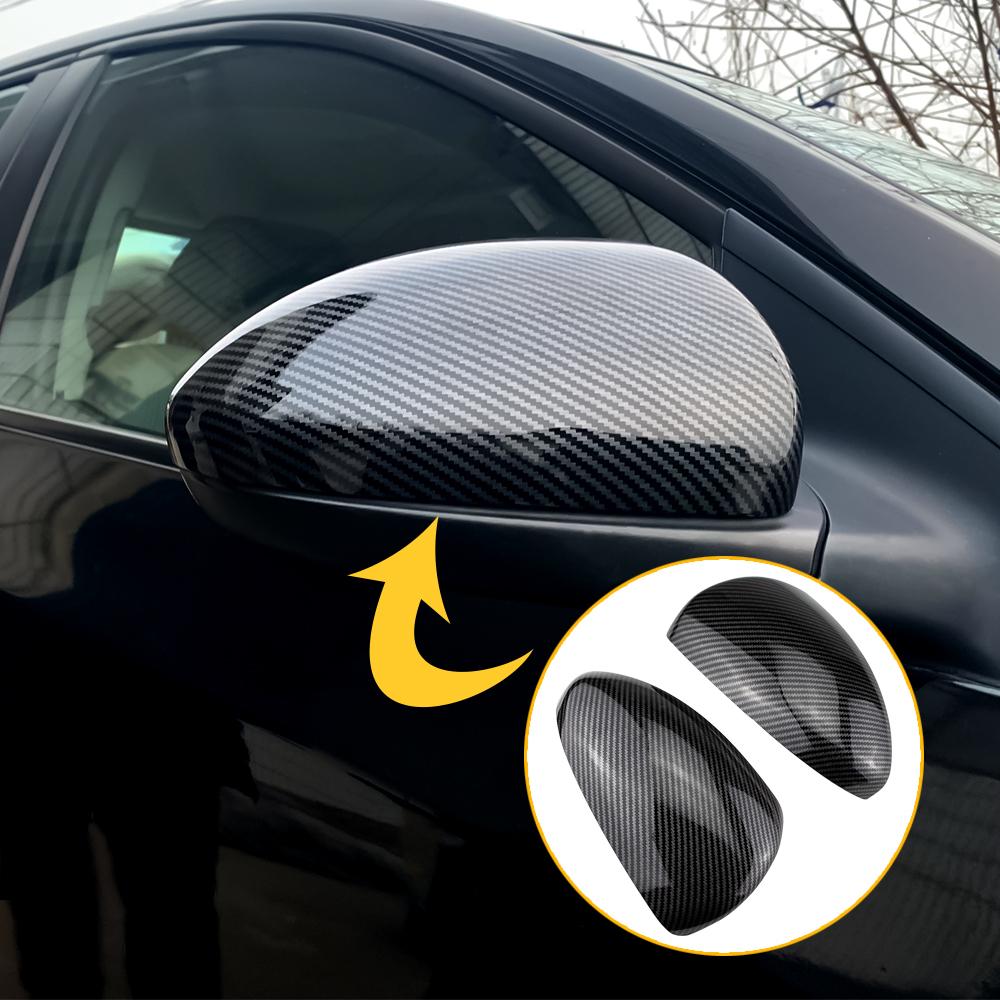 For Chevrolet Cruze 2009-2015 ABS Mirror Covers Side Rearview Mirror Cover Trim Accessories Scratch-proof Protective Cover
