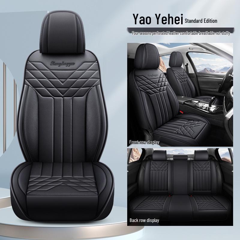 Skoda New Octavia Seat Cover - Full Coverage for 2013/14/16/18/19 Models, All Season, Five-Seater Cushion