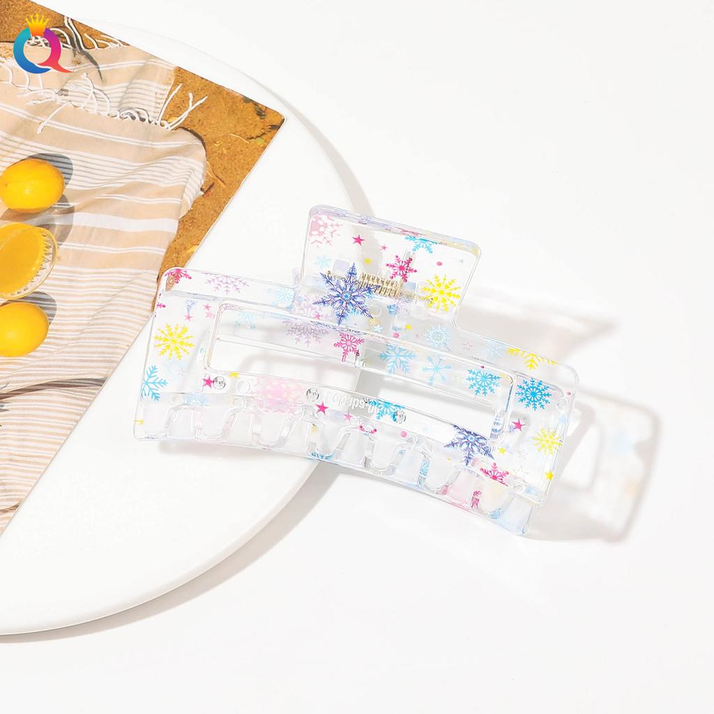 Weihnachts Haarnadel Dame Niedlich Süßer Druck Haarnadel Greifklemme Haarklammer Haaraccessoires