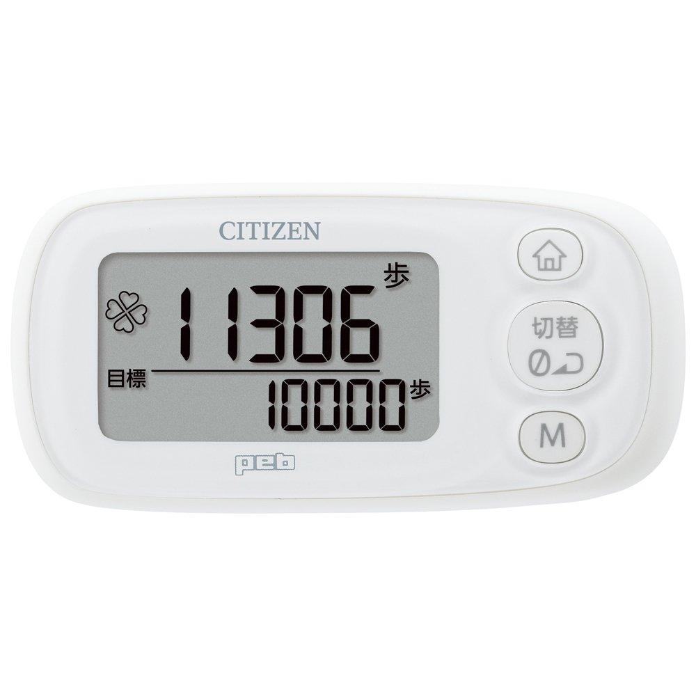 

Цифровой шагомер Citizen Pure, белый, TWT512-WH