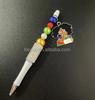 Order of Eastern Star White Ballpoint Pen OES Pentagram High Heels Lady Pendant Gift Bling Pens
