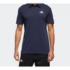 Adidas Polo Shirts Men's Blue Polo Collar Moderate Straight Fit FS3777