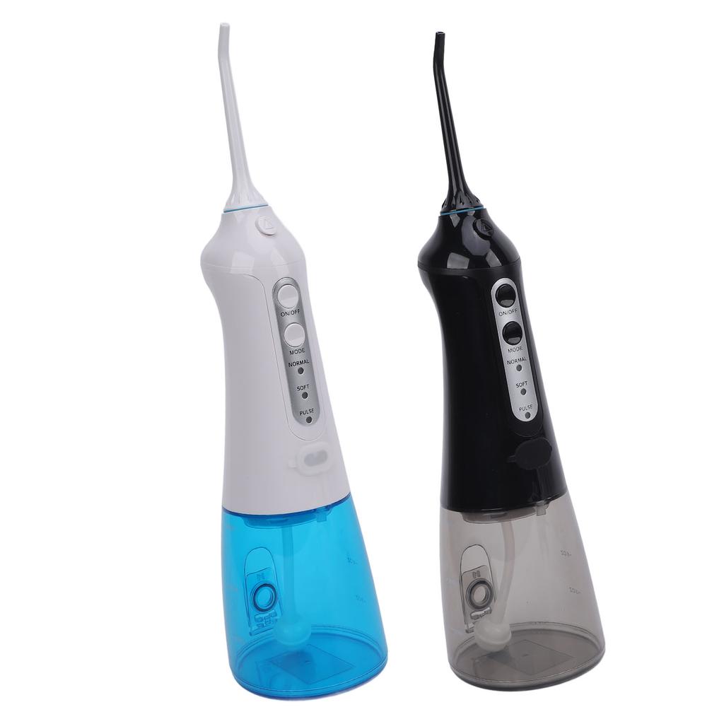 300ml Tank Portable Oral Irrigator IPX7 Water Resistant 3 Modes Cordless Water Teeth Cleaner for Hom