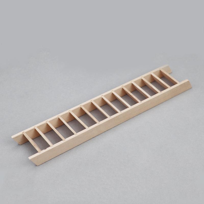 1/12 Dollhouse Staircase Ladder Dolls House Stair Model Dollhouse Miniature Furniture Accessories Pretend Play Toys