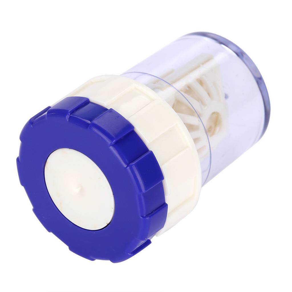 Contact Lens Washer Manually Rotating Contact Lens Cleaner Contact Lens Cleaning Care Tools Blue