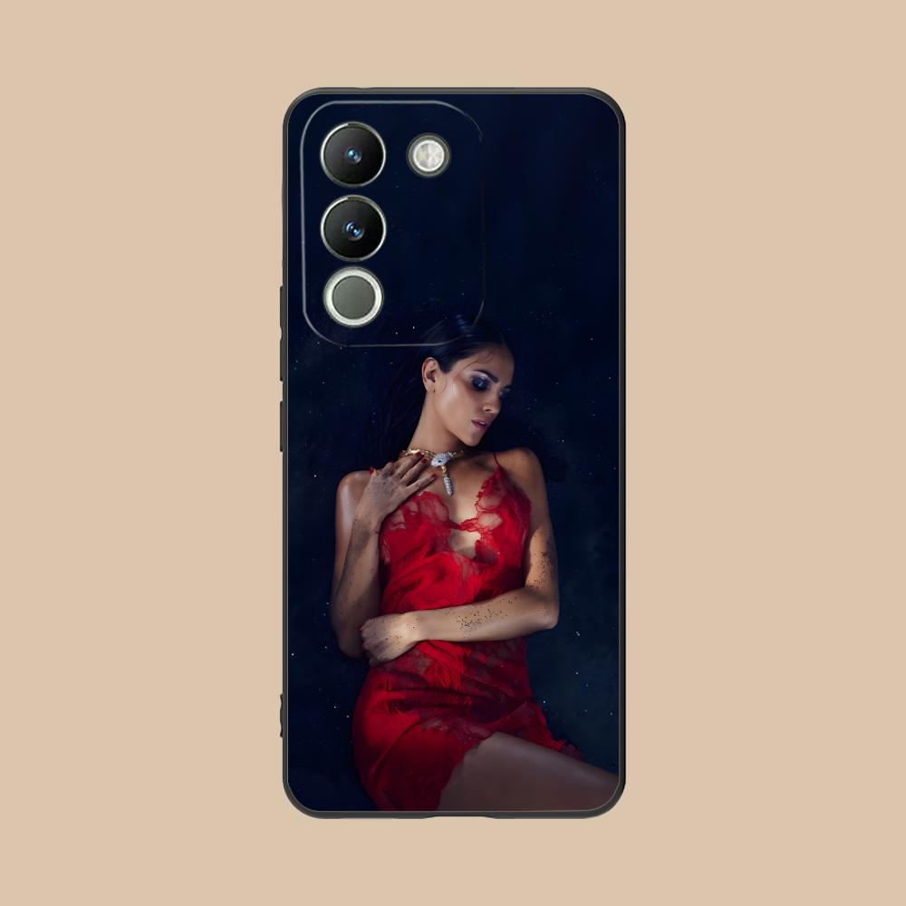 Fashion Eiza Gonzalez Matte TPU Mobile Phone Case for VIVO V60 V50 V40 V30 V29 V27 V25 V23 Pro Lite 5G Colorful Printing Cover