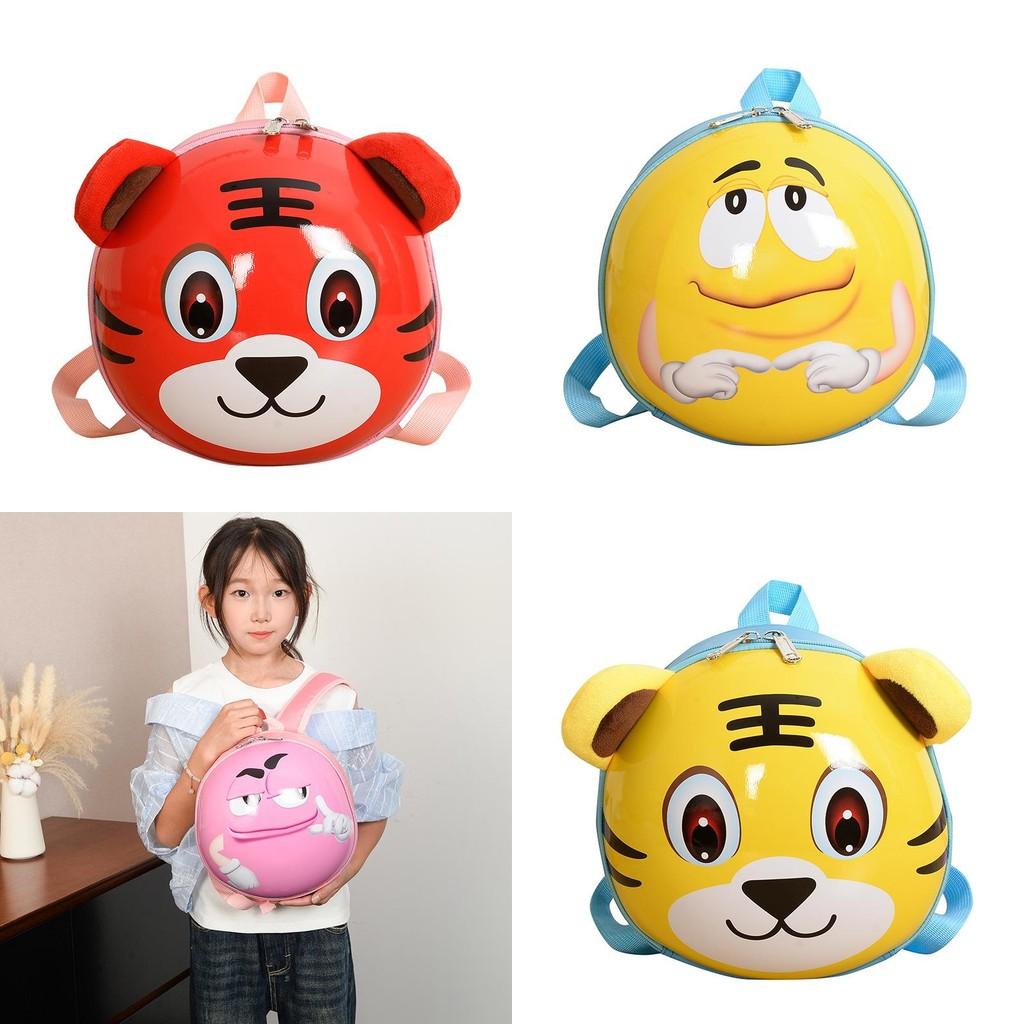 Cute Small Tiger Kids Backpack With Airflow Features For Preschool Children