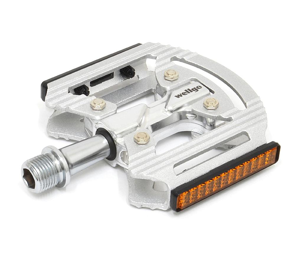 Wellgo Plate Cage Pedals, Silver