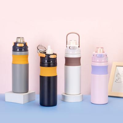 Portable 316 Stainless Steel Thermos Outdoor Portable Bouncing Direct Drinking Sports Kettle Mountaineering Travel Pot