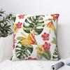 Tropical Floral Colorful Flower Pillowcase Printed Polyester Cushion Cover Decor Pillow Case Cover Home Dropshipping